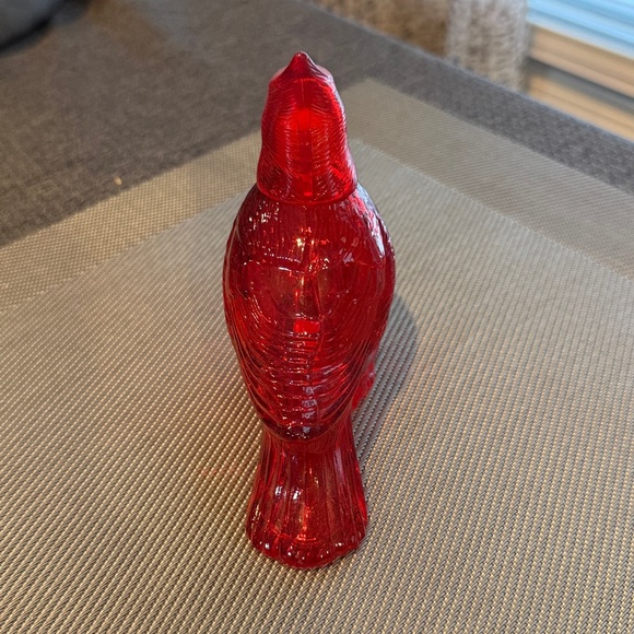 Vintage Avon Red Cardinal Cologne Perfume Bottle - Picture 4 of 5